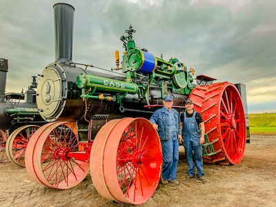 1905 150 Case steam tractor with Kory anderson jim briden