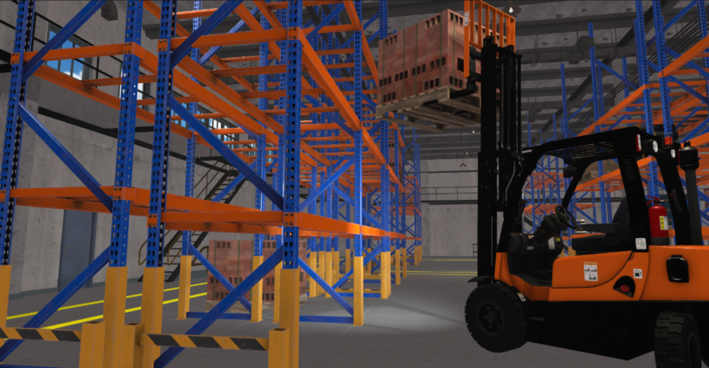 Montreal's CM Labs expands their Forklift Simulator Training Pack