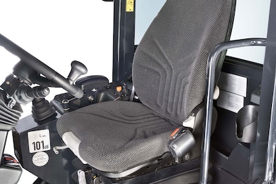 yanmar v7 compact wheel loader seat