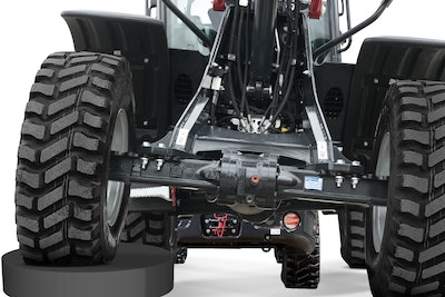 yanmar v7 suspension closeup