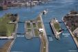 The New Lock at the Soo project is being built in 3 phases.
   (USACE rendering)