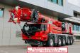 Big Red Crane Company Inc. took delivery of a Liebherr LTM 1100-5.3 mobile crane.   (Photo courtesy of Liebherr)