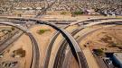 Crews will add new lanes and make interchange improvements along 8 mi. of Loop 202 between Loop 101 (Price Freeway) and Val Vista Drive in the cities of Chandler and Gilbert.
   (Photo courtesy of ADOT)