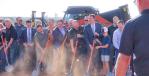 Oklahoma Gov. Kevin Stitt joins AEM and Ditch Witch to break ground on their new 170,000-sq.-ft. facility.    (Photo courtesy of Ditch Witch)