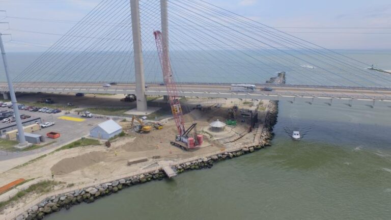 Corps of Engineers Agate Battle Erosion at Indian River Inlet