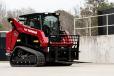 The new branded Yanmar compact track loader attachments include a full range of buckets, augers, trenchers, stump grinders, soil conditioners, breakers, sweepers, pallet forks, brush mowers, grapple rakes, grapple buckets and snow and grading blades.   (Photo courtesy of Yanmar Compact Equipment North America)