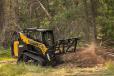 Designed as an entry-level forestry machine, the VT-80 Forestry excels in both forestry and landscaping applications.   (Photo courtesy of Yanmar Compact Equipment North America)