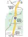 A map of the Interstate 15 widening project between the Northgate and Fort Hall interchanges in Idaho.   (Photo courtesy of the Idaho Transportation Department)