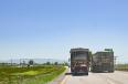 Traffic near Exit 89 along Interstate 15   (Photo courtesy of the Idaho Transportation Department)