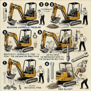 Step-by-step mini excavator maintenance guide