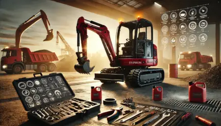 mini excavator maintenance