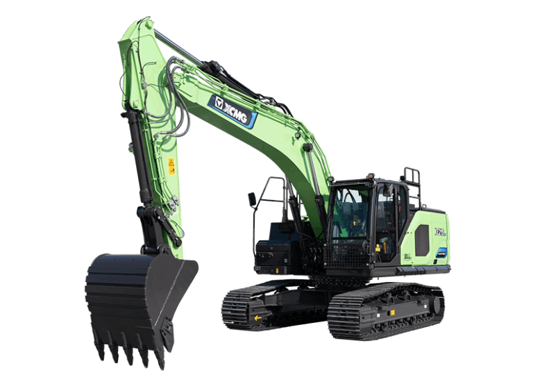 XCMG Debuts Battery-Swappable 25-Ton XE215EV Electric Excavator