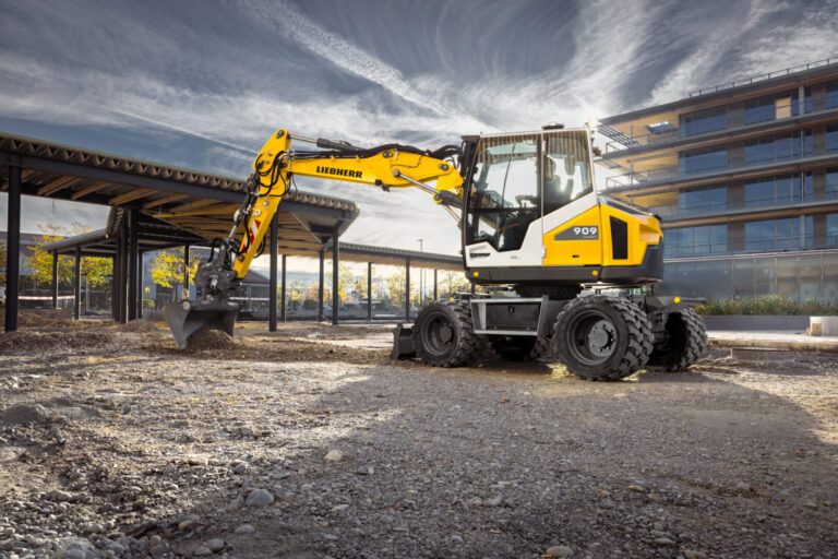 Liebherr to debut new compact wheeled excavator models at bauma