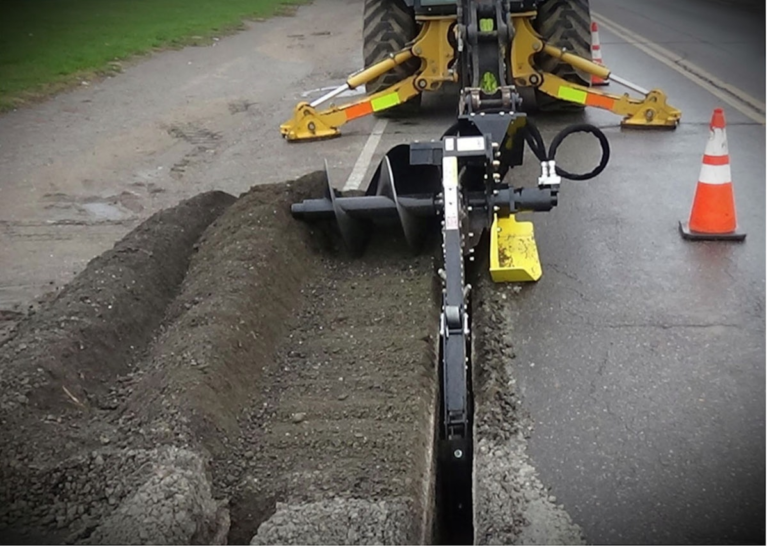 Digga Bigfoot turns mini-skid steer, skid steer, CTL into trencher