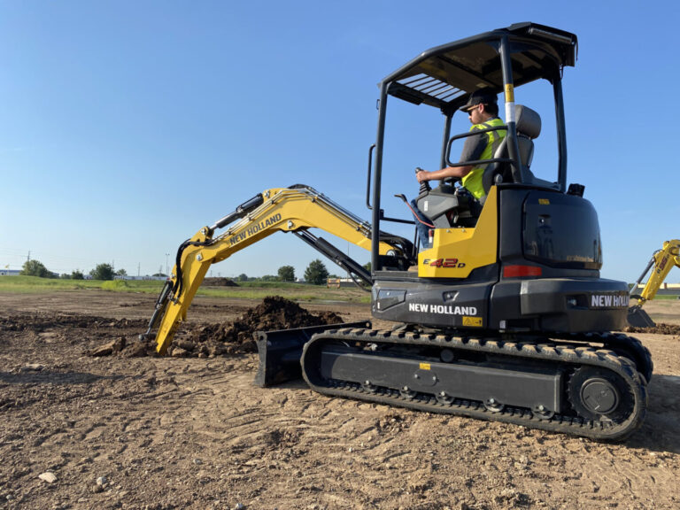 D Series mini excavators mark a new era for New Holland