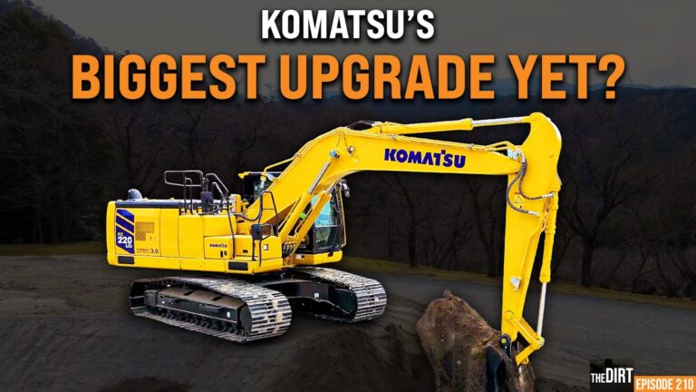 What’s New on Komatsu’s Next-Gen PC220LC-12 Excavator? – Almost Everything!