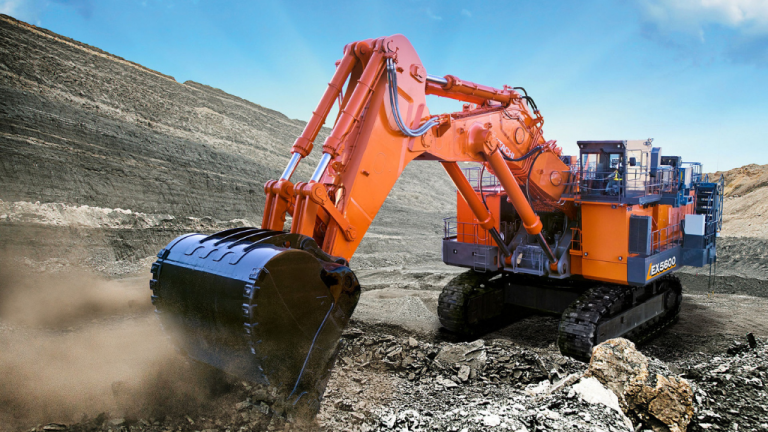Hitachi marks a new era of productivity with its ultra-large hydraulic excavator