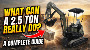 What Can a 25 Ton Mini Excavator Really Do - Machines Wiki
