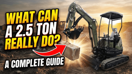 What Can a 25 Ton Mini Excavator Really Do - Machines Wiki