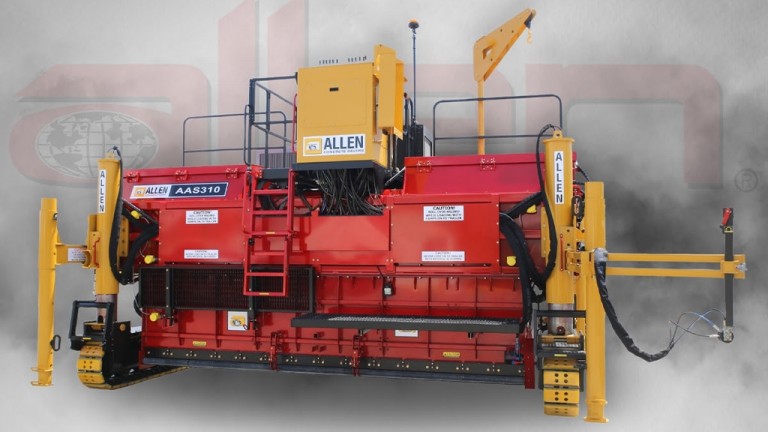 New aggregate spreader from Allen Engineering delivers consistent material flow