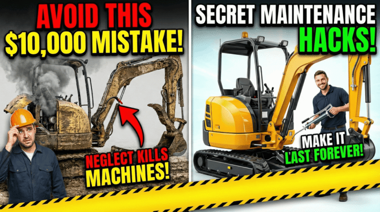 Maintenance and Care for Mini Excavators Maintenance and Care for Mini Excavators