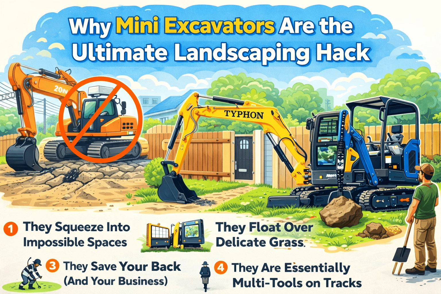 why min excavators - Machines Wiki Why mini excavators