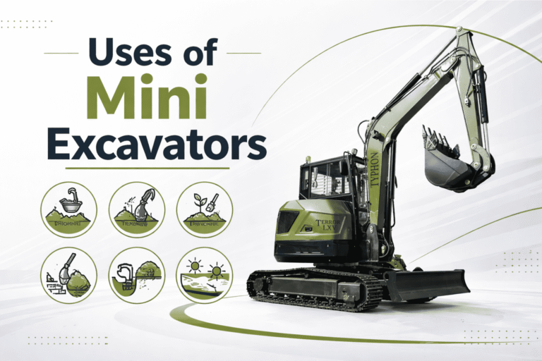 Uses of Mini Excavators Uses of Mini Excavators