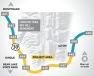 Wildlife underpass construction area
   (Idaho Transportation Department rendering
)