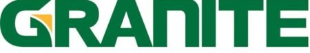 GRANTE logo: bold green wordmark with a small yellow-orange leaf inside the G