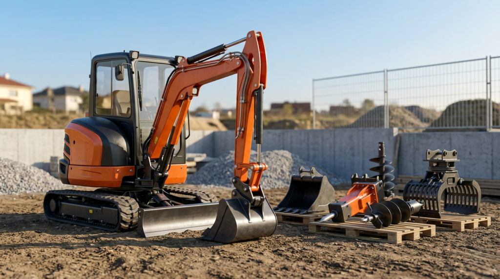 Trailer Attachment for Your TYPHON Mini Excavator - Machines Wiki Trailer Attachment for Your TYPHON Mini Excavator