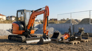 Trailer Attachment for Your TYPHON Mini Excavator - Machines Wiki Trailer Attachment for Your TYPHON Mini Excavator