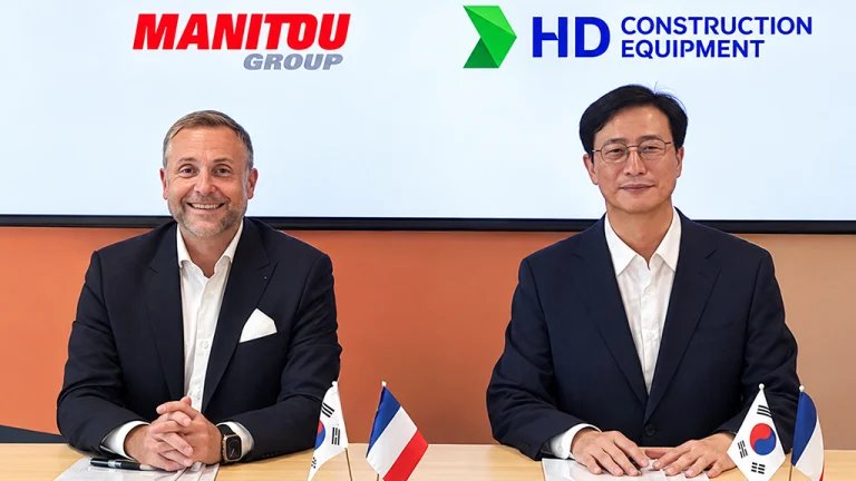 HD Construction Equipment partners with Manitou Group to strengthen compact offerings
