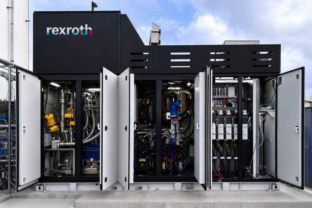 Bosch Rexroth Turnkey H2 Stations Refuel 8 Trucks an Hour