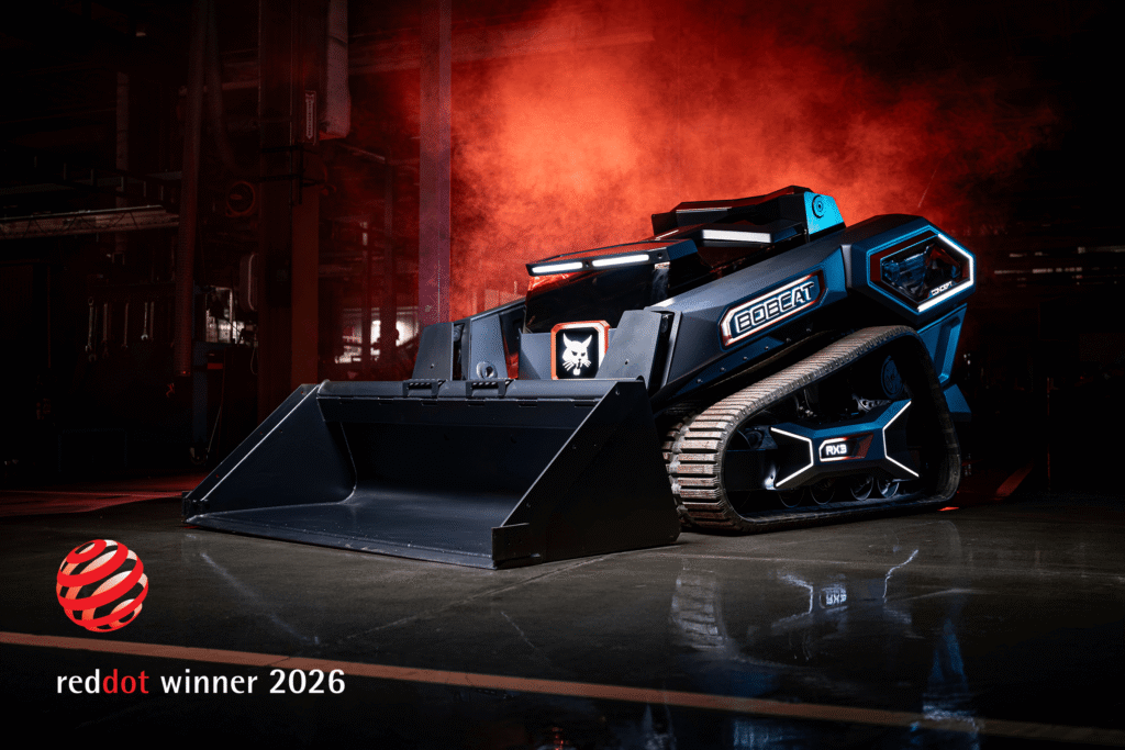Bobcat RogueX3 Wins Red Dot Award: Design Concept